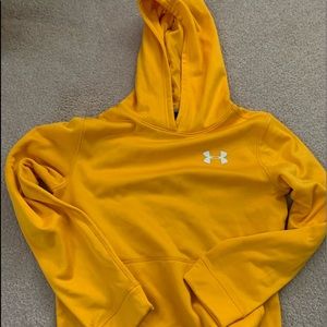 Yellow Under Armour Hoodie